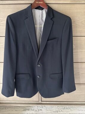Banana Republic 38S Modern Slim Fit Men's Classic BavyBlazer -